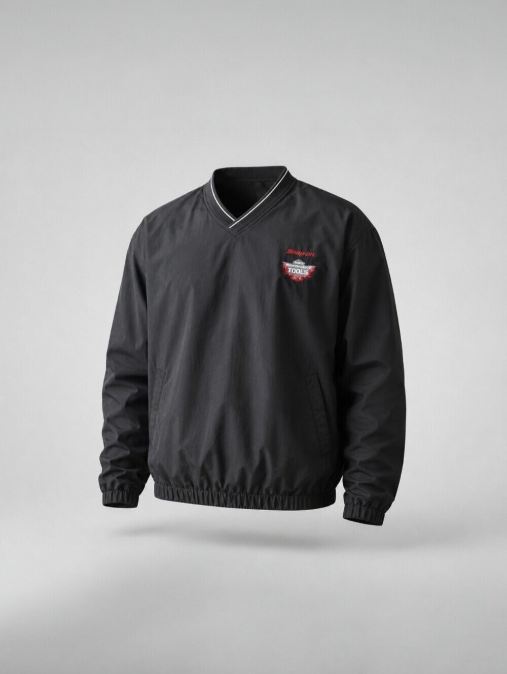 Snap-On Tools Vintage V-Neck Windbreaker Jacket XXL